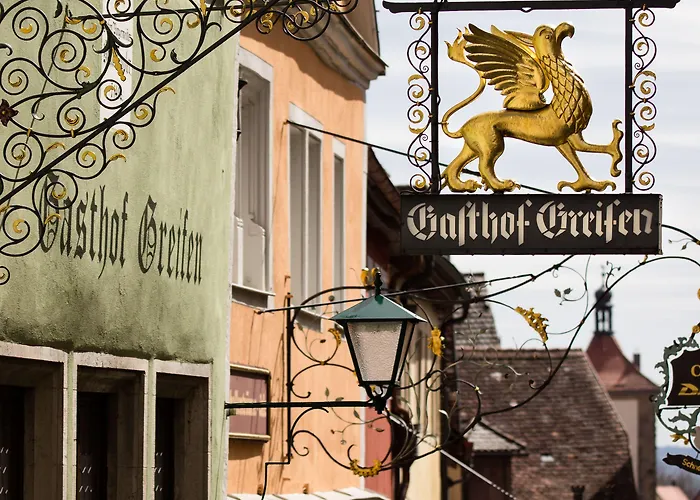 Гостевой дом Hotel-gasthof Goldener Greifen Ротенбург-на-Таубере