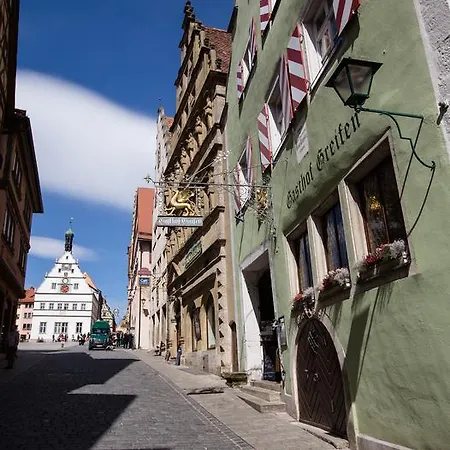 Hotel-gasthof Goldener Greifen Гостевой дом Ротенбург-на-Таубере